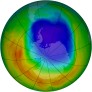Antarctic Ozone 2000-10-22